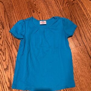 Hanna Andersson Blue Short Sleeve Tee Classic Knit
